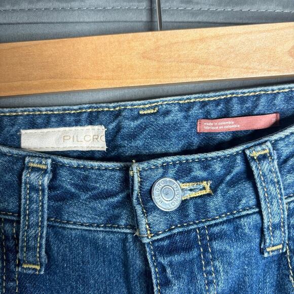 Anthropologie Pilcro The Joey High Rise Straight Jeans Size 27 - Picture 8 of 9